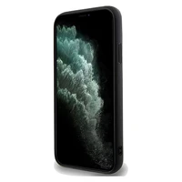 Guess Disco Metalinis užrašas dėklas telefonui iPhone 11 / Xr - juodas