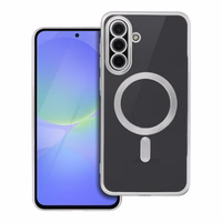 ELECTRO MAG COVER dėklas telefonui suderinamas su Magnetiniu MagSafe SAMSUNG A36 sidabrinė