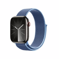 Crong Nylon - sporto Band Apple Watch 38/40/41/42 mm (Ocean mėlynas)
