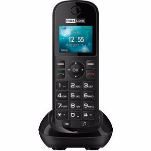 MAXCOM MM35D SE mobilusis telefonas senjorams, juodas