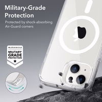 ESR Classic Hybrid Halolock dėklas telefonui iPhone 13 / iPhone 14 su MagSafe - skaidrus