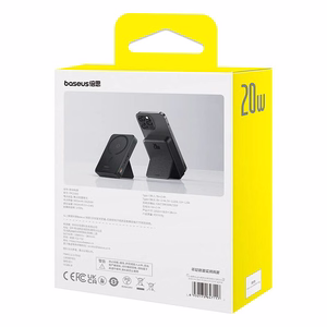 Išorinė baterija Baseus MagPro Magnetic 5000mAh 20W, MagSafe (juoda)