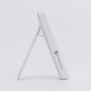 Išorinė baterija suderinama su MagSafe Forcell F-Energy MagStand F10K2 QC3.0 PD 5A 20W 10000 mAh balta