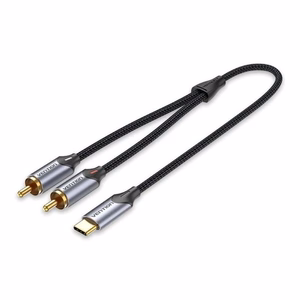 Vention USB-C į 2RCA garso laidas, 2 m