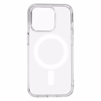 Anti Shock 1,5 mm Magnetinis dėklas iPhone 14 Pro 6,1" skaidrus didelė anga