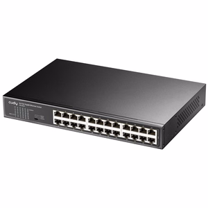 Cudy GS1024 tinklo komutatorius Gigabit Ethernet (10/100/1000) Juoda