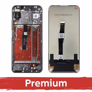 LCD ekranas suderinamas su Huawei Nova 5T / Honor 20 su rėmeliu / Midsummer Purple / OEM