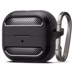 Spigen Rugged Armor dėklas Samsung Galaxy Buds 3 / 3 Pro - juodas