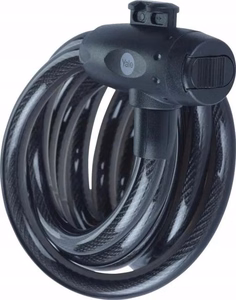 12 mm steel keyed bicycle cable - YCK0/12/200/2 Black