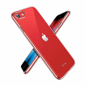 Crong Crystal Slim dėklas, skirtas iPhone SE (2020) / 8 / 7, skaidrus