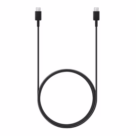 Samsung EP-DX310JBE USB-C - USB-C 3A 1.8m kabelis (didmeninė – pakaitinė pakuotė) – juodas