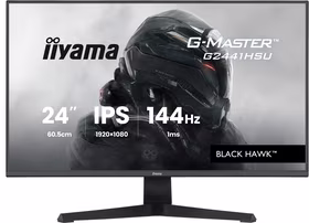 iiyama G2441HSU-B1 kompiuterio monitorius 60,5 cm (23.8") 1920 x 1080 pikseliai