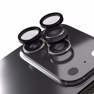 Etteri apsauginis stiklas kamerai iPhone 17 Pro / 17 Pro Max juodas