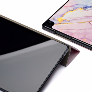 Dėklas Reach Smart Leather Samsung X210/X215/X216 Tab A9 Plus 11.0/X230/X235/X236 Tab A11 Plus 11.0 marble