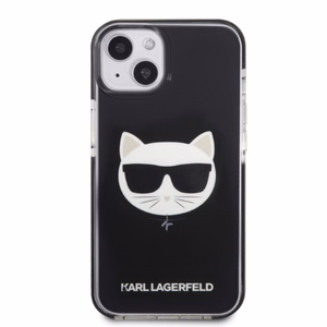 Karl Lagerfeld KLHCP13STPECK Dėklas telefonui iPhone 13 mini 5.4" - juodas (m)