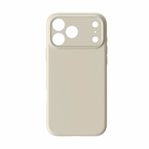 Dėklas iPhone 17 Pro Max / 18 Pro Max (žemas kameros kraštas) Forcell F-Protect Rubber Premium, suderinamas su MagSafe, antikinės baltos spalvos