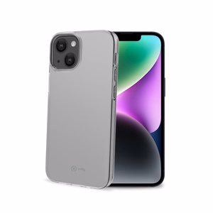 CELLY Gelskin galinis dėklas Apple iPhone 14, skaidrus
