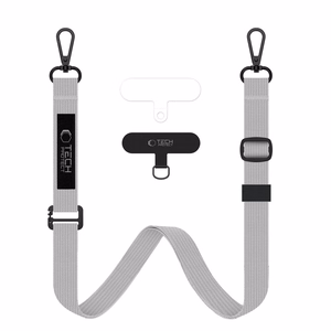 TECH-PROTECT C6S virvinis crossbody dirželis pilkas
