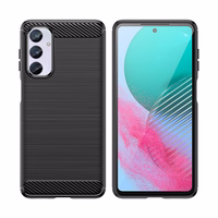 Lankstus anglies rašto dėklas Samsung Galaxy M54 Carbon Case - juodas