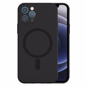 TEL PROTECT MagSilicone Dėklas Iphone 15 Pro juodas