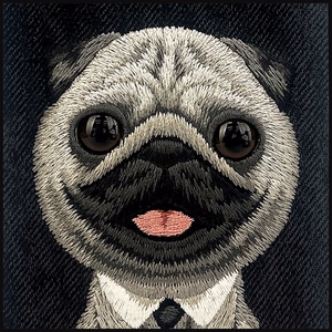 NIMMY dėklas BIG EYED PET 2.0 Šuo IPHONE 17 juodas