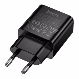 Telefono įkroviklis Hoco USB C QC PD 25W N76 juodas