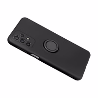 SILIKONINIS ŽIEDAS dėklas telefonui SAMSUNG S25 Plus juodas