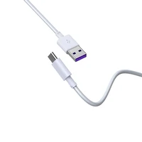 Devia kabelis Shark EC306 USB - USB-C 1,5 m 5A baltas