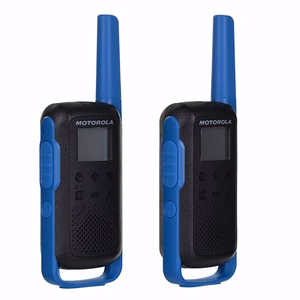 "Motorola Talkabout T62" dviguba pakuotė + įkroviklis mėlyna