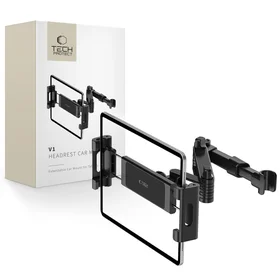 Tech-Protect V1 teleskopinis automobilinis laikiklis telefonui - juodas