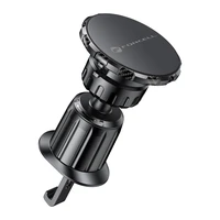 FORCELL F-GRIP MagElite magnetinis automobilio laikiklis oro angai juodas