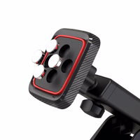 XO automobilinis laikiklis C83 magnetas juodas su siurbtuku