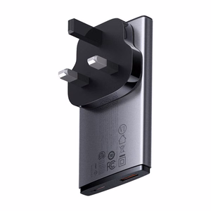 BASEUS GaN5 PRO 65W TINKLO ĮKROVIKLIS ITIN GREITAS USB C USB A QC
