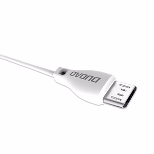 Dudao kabelis micro USB kabelis 2.4A 2m baltas (L4M 2m baltas)