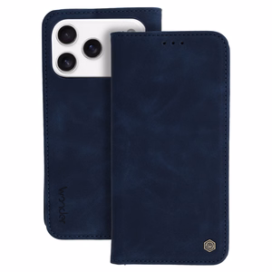 Wonder Smart dėklas iPhone 17 Pro tamsiai mėlynas
