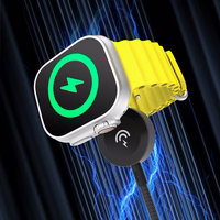 Dudao A12C indukcinis įkroviklis Apple Watch 1.2m - juodas