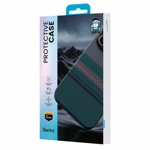 Benks magnetinis Armor Air Aurora Kevlar 600D dėklas (0064) Iphone 16 Plus telefonui