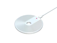 Belaidis indukcinis įkroviklis QI universalus greitas įkrovimas - FC06 15W baltas (min.2A)