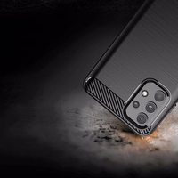 CARBON dėklas telefonui SAMSUNG A32 5G juodas