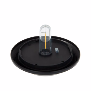 Forever Light Solar LED Lempa Steel Post SUNARI FLS-30 juodas