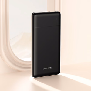 Borofone BJ88 Clever išorinė baterija 10000mAh 2xUSB juoda