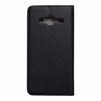 Išmanus dėklas (m) knygos tipo SAMSUNG J3/J3 2016 juodas