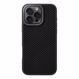 Uniq Keva Max Magclick įkrovimo dėklas telefonui iPhone 16 Pro - juodas