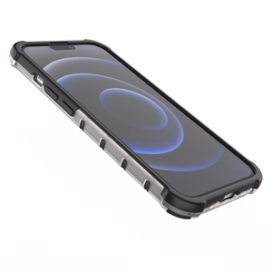 Honeycomb Case šarvu dangtelis su TPU buferiu iPhone 13 Pro raudonas