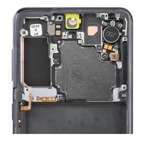 Rinkinys LCD ekranas SAMSUNG S21 5G G991B GH82-27257A pilkas