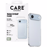 CARE by PanzerGlass Madingas X-Ray Minkštas Pagrindinis dėklas telefonui iPhone Air - Skaidrus