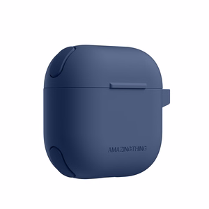 AmazingThing Omni dėklas ausinėms AirPods 4 – tamsiai mėlynas
