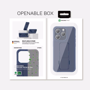 Amazing Thing Matte Pro Mag dėklas 12FT IP156.1PMPBU Iphone 15 Pro tamsiai mėlyna
