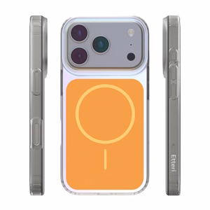 Etteri Hidden Pearl dėklas skirtas iPhone 17 Pro 6,3" oranžinis