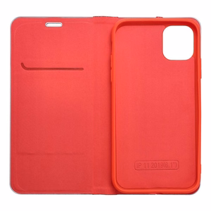 LUNA Book Carbon for IPHONE 17 Pro - raudonas (m)